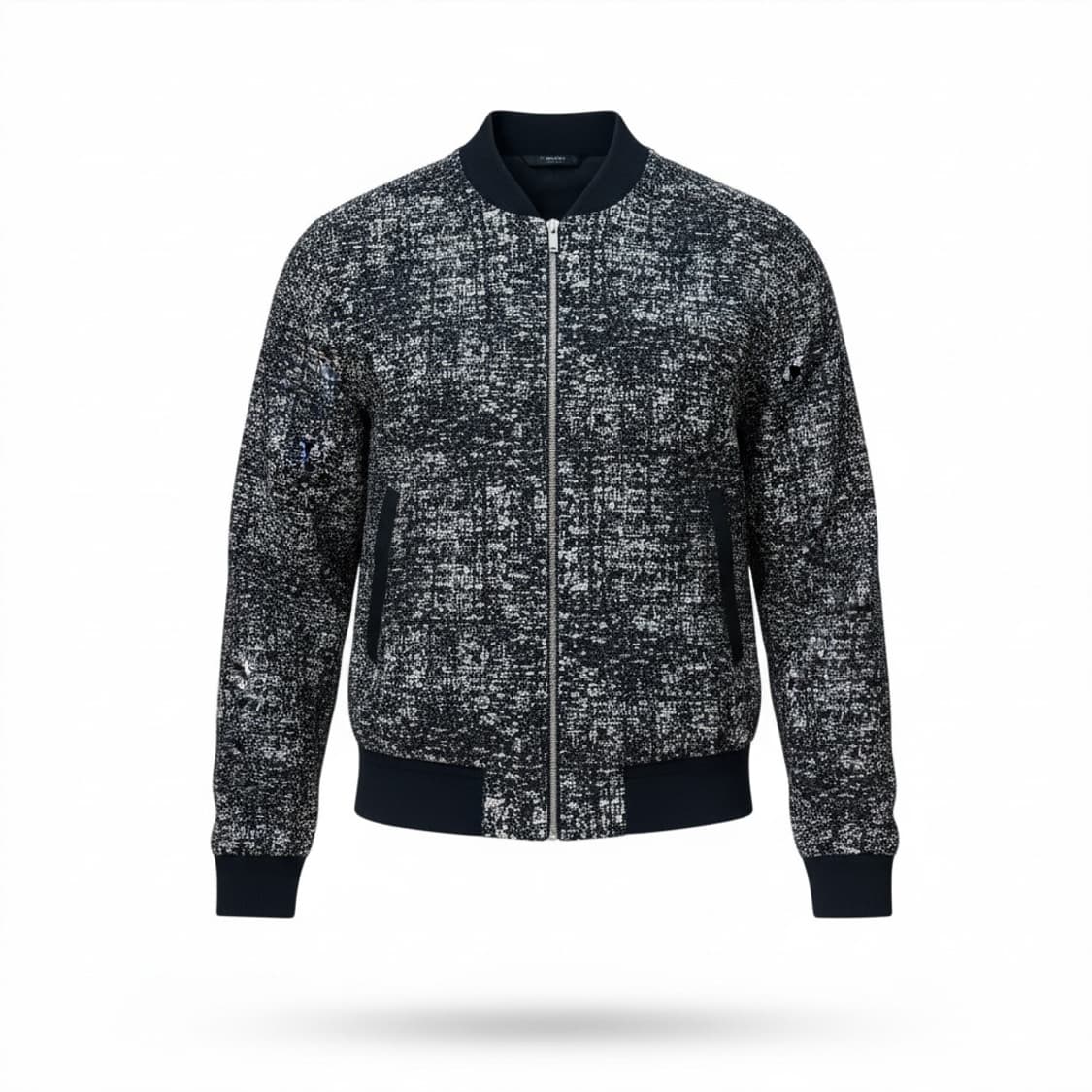 시스템 옴므 트위드 블루종 자켓 상품이미지1