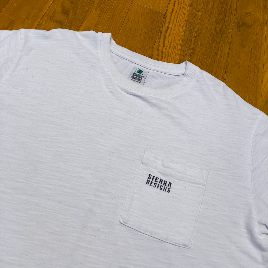 ​[L] 시에라 디자인(Sierra Designs) 화이트 포켓 티셔츠 상품이미지3