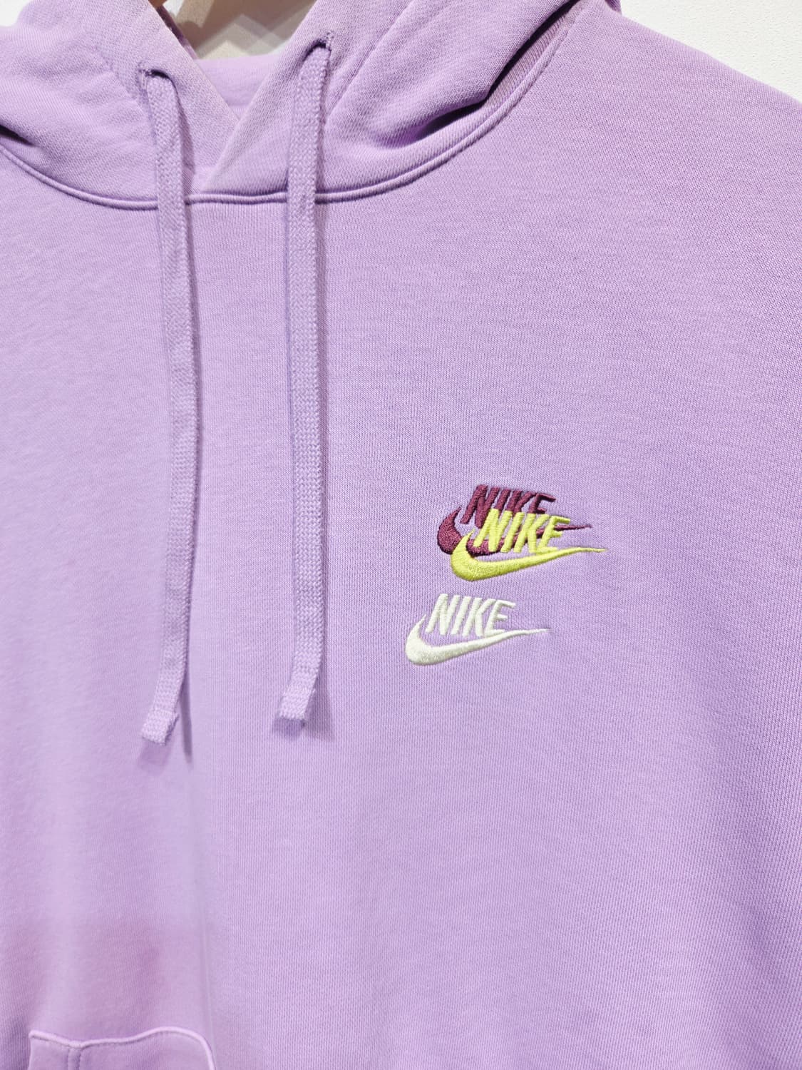 나이키 퍼플 더블스우시 후드맨투맨_L 상품이미지3
