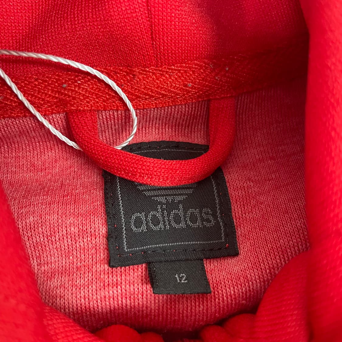 아디다스 후드플락 후드집업 레드 상품이미지3