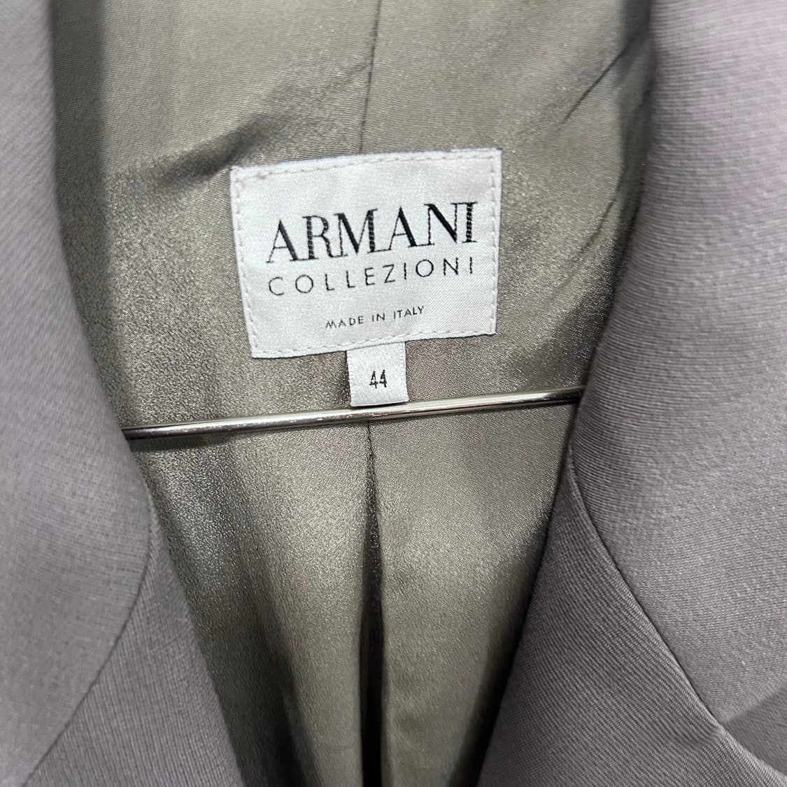 아르마니 콜레찌오니 원버튼 루즈핏 블레이져 상품이미지3