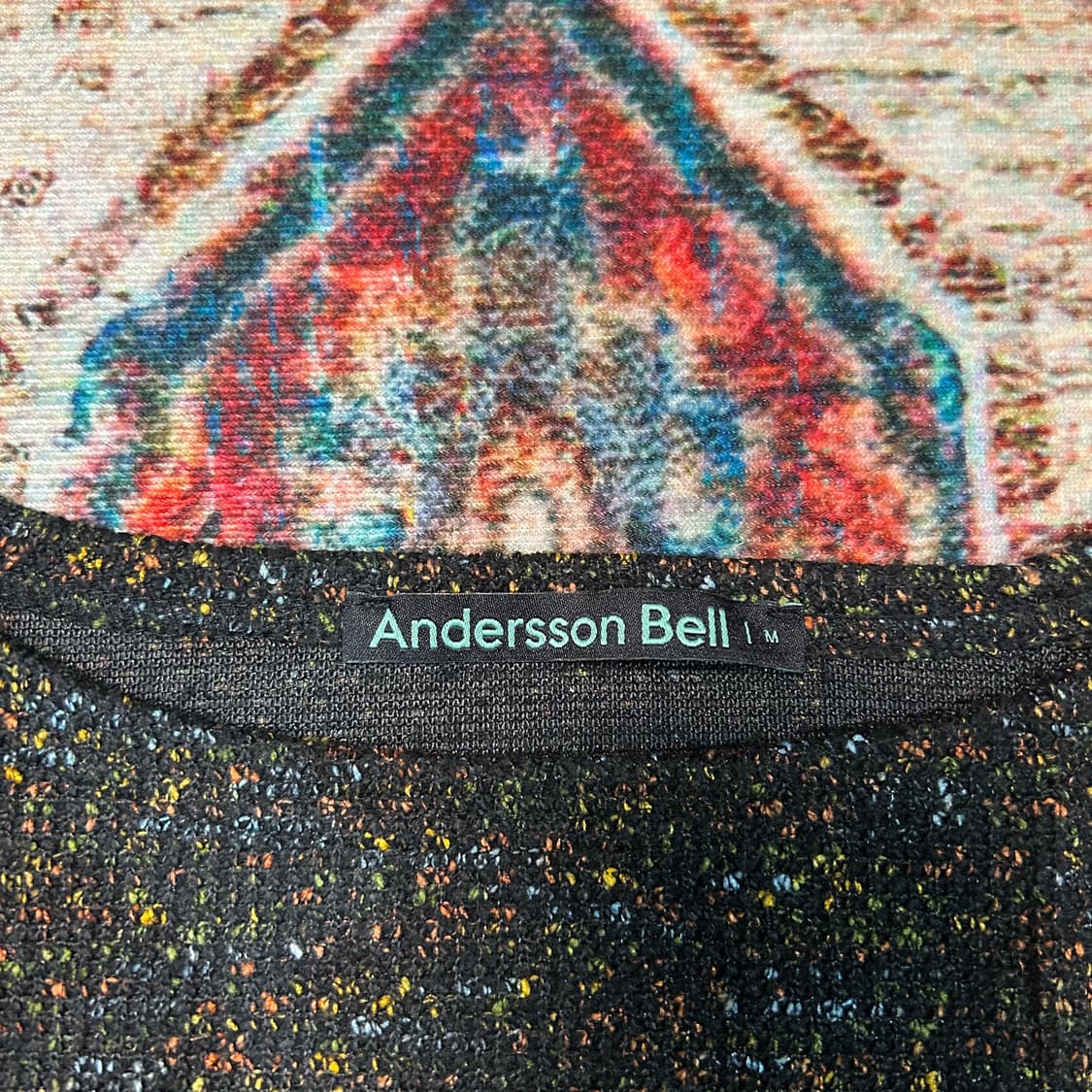 [L] 앤더슨벨 런던 보트넥 풀오버 니트 상품이미지2