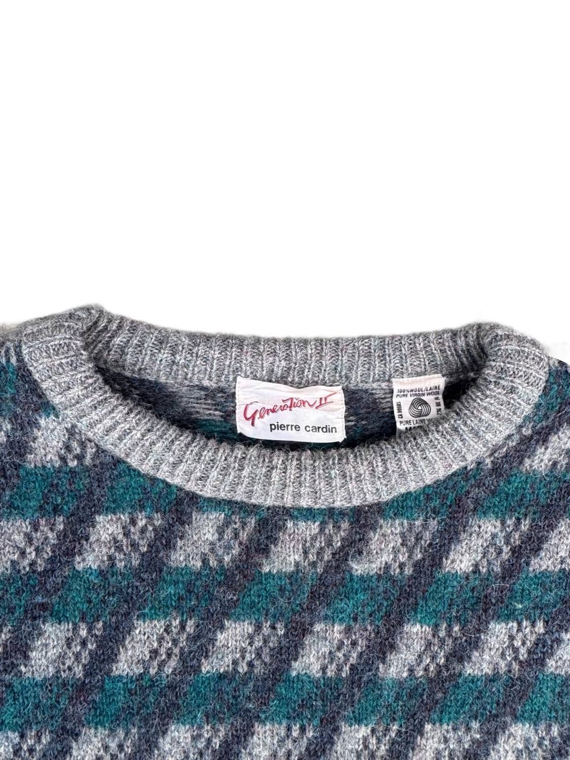 Pierre cardin pure wool sweater 상품이미지4