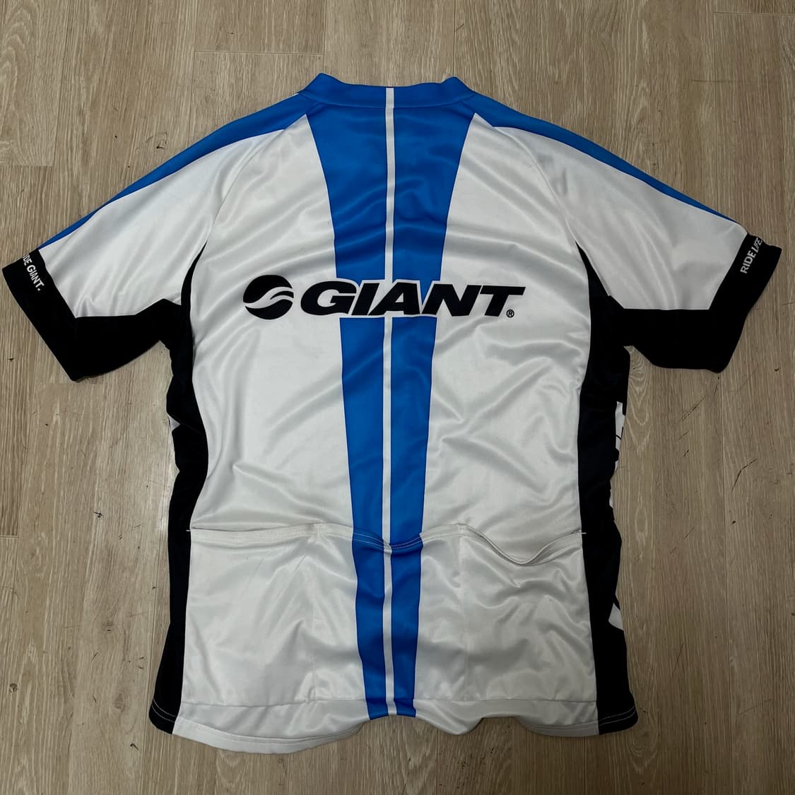 자이언트 기능성 자전거 싸이클링 반팔 져지 [화이트/블루] XL 상품이미지6