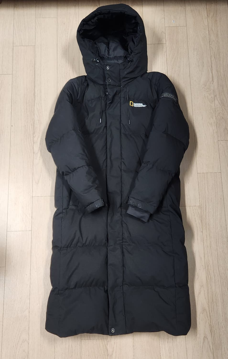 내셔널지오그래픽 카이만 덕다운 롱 패딩 자켓 S 상품이미지1