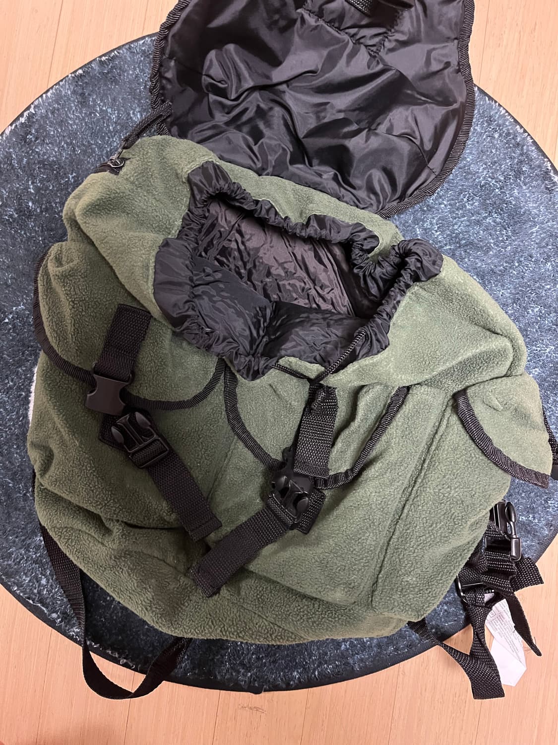 행텐 플리스 백팩 상품이미지2