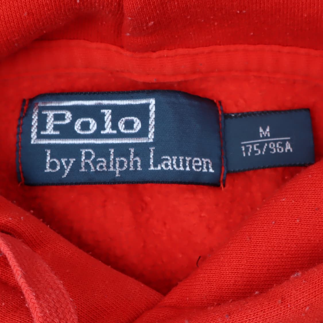 폴로 랄프로렌 레드오렌지 빅포니 후드티 상품이미지8