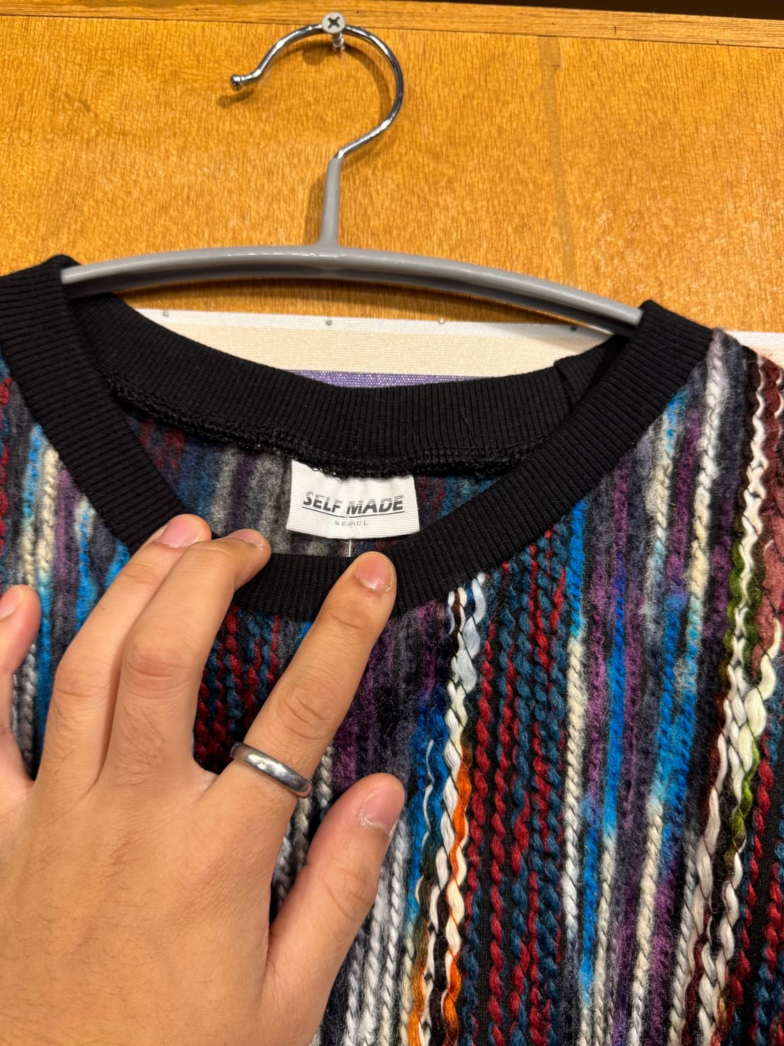 쿠지st 니트 상품이미지2