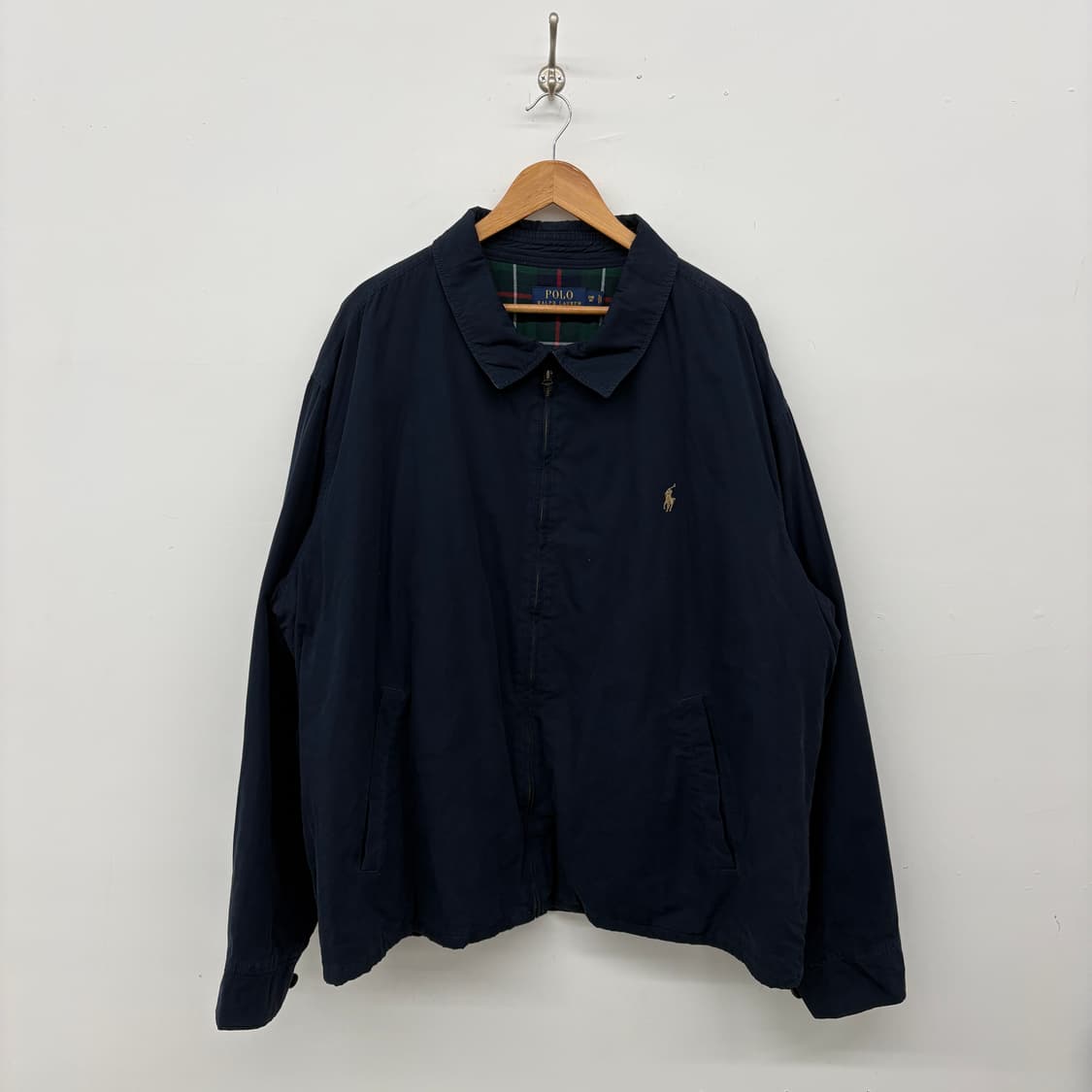 폴로 랄프로렌 바라쿠타 네이비 블루종 자켓 남성 3XL 상품이미지1