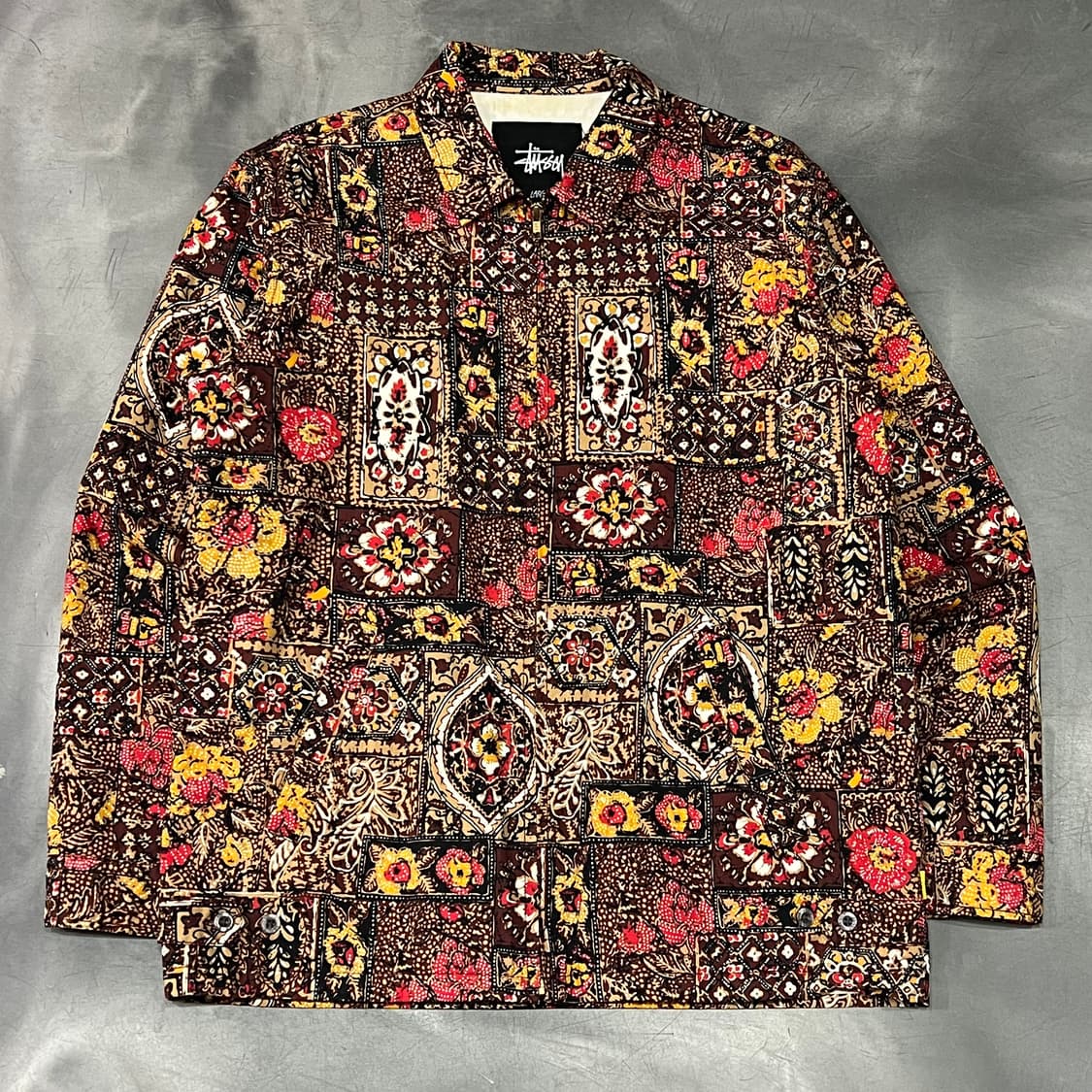  스투시 패턴 집업 셔츠 자켓 y15457 상품이미지1