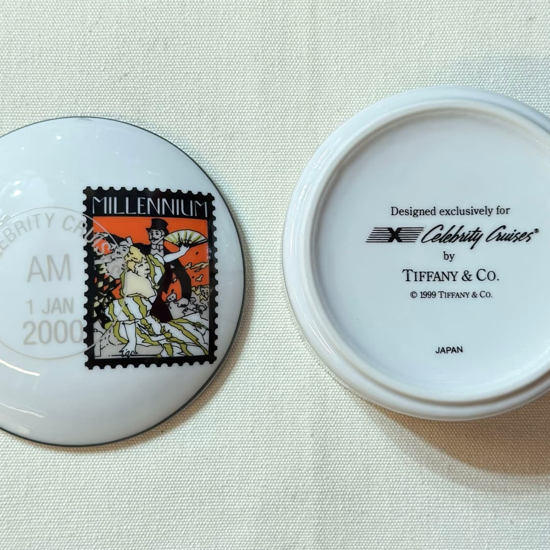 티파니앤코 1999s 밀레니엄 도자기 장식함 상품이미지6
