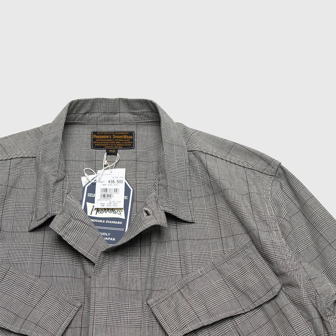 glencheck jungle fatigue jacket  상품이미지3