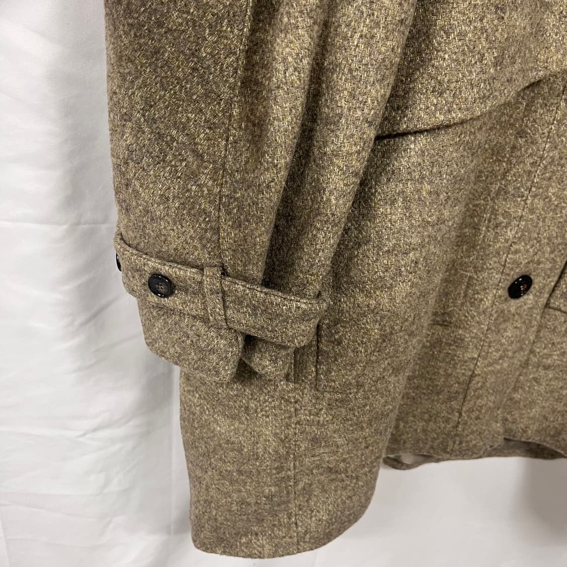 [한섬] 24FW 시스템 울 블렌드 헤링본 하프 코트 상품이미지8