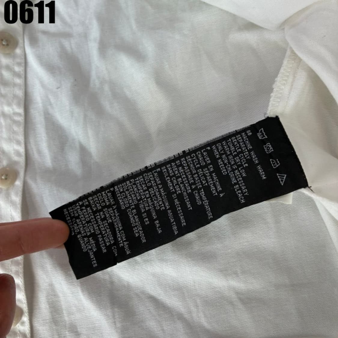 할리데이비슨 화이트 조끼 상품이미지5