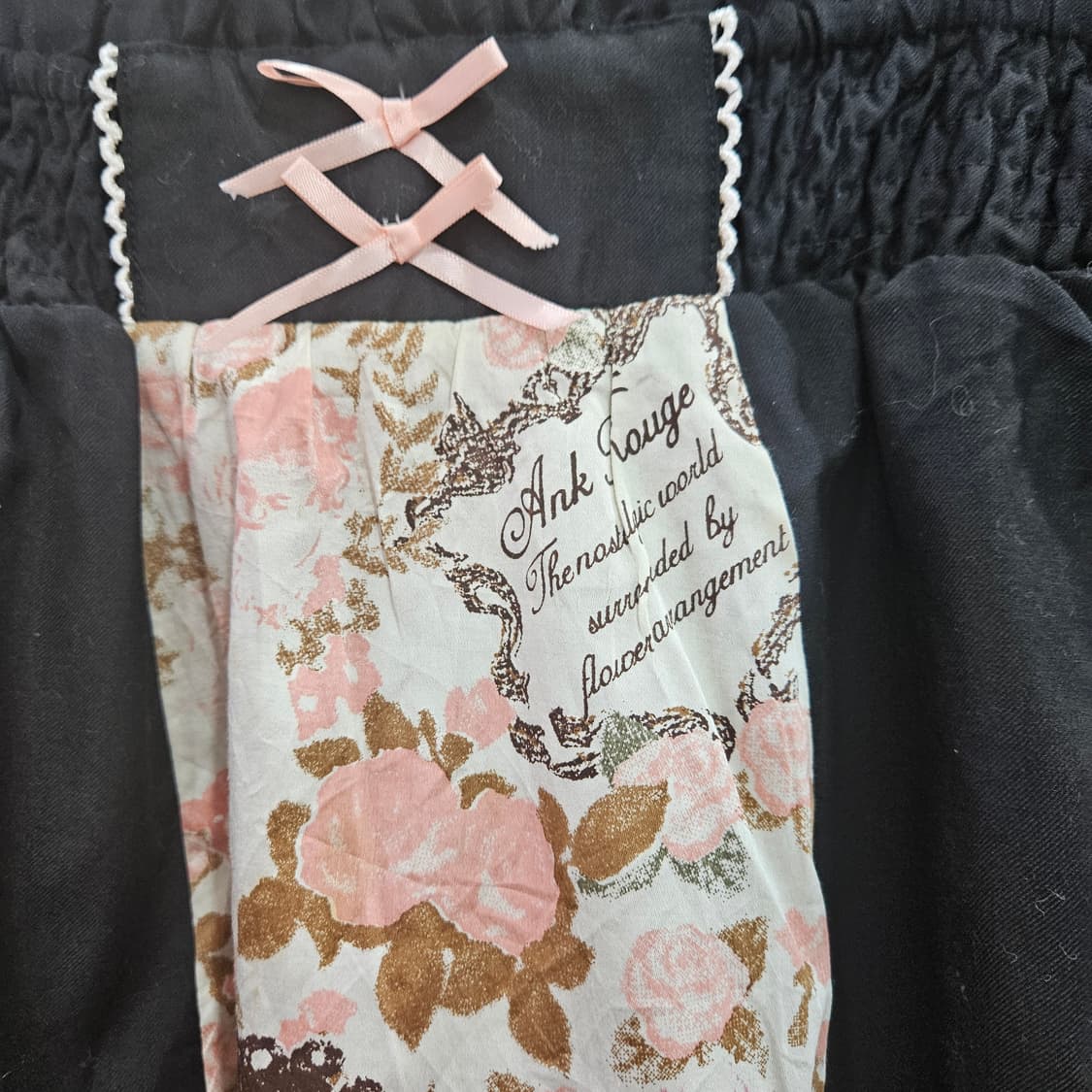 앙크루즈(Ank Rouge) 초코로즈 프린트 스커트 상품이미지4