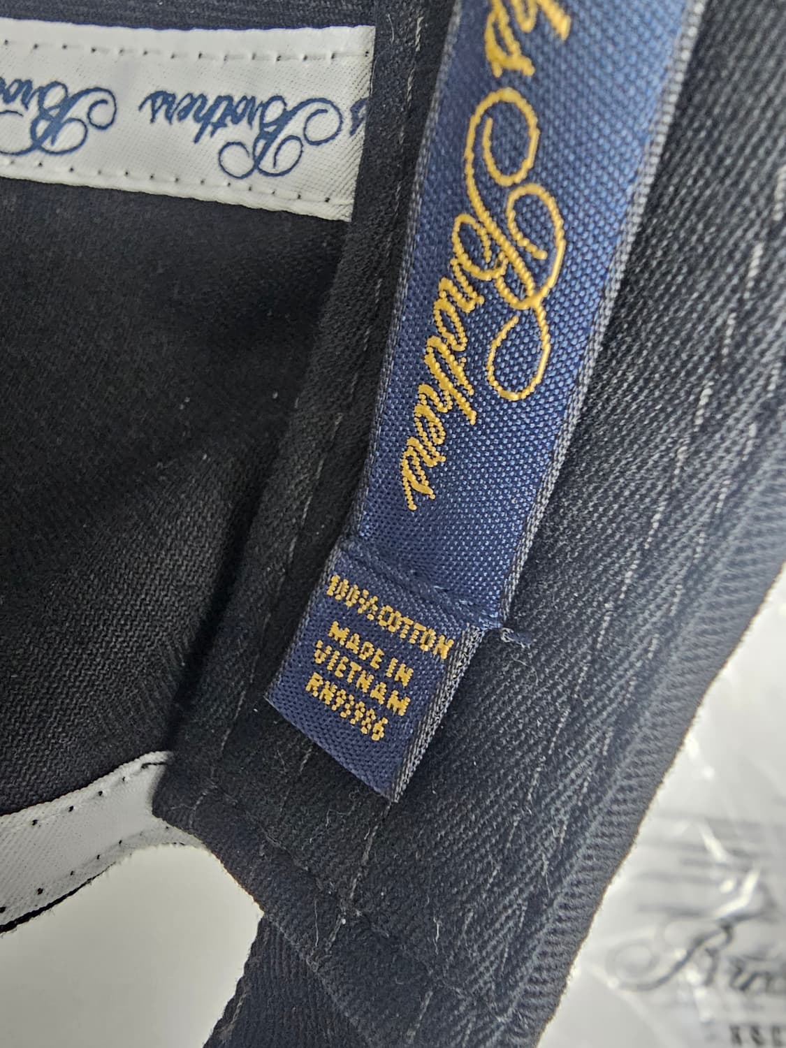 새상품 브룩스브라더스 블랙 볼캡 모자 상품이미지7