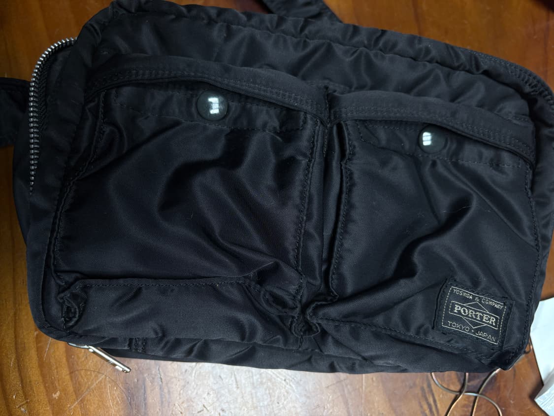 포터 탱커 스몰백 블랙 상품이미지4