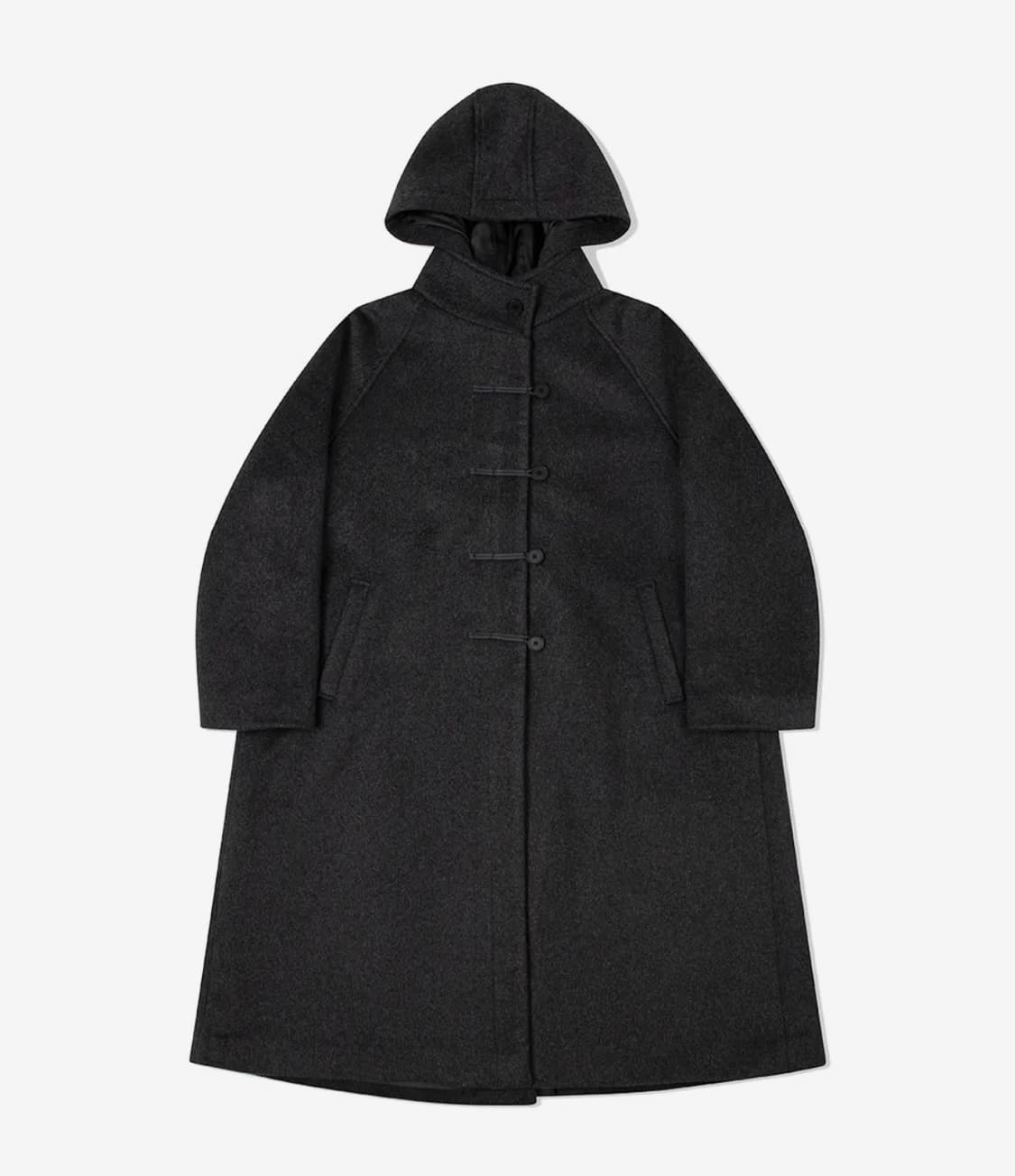 미세키서울 후디 롱 코트 상품이미지1