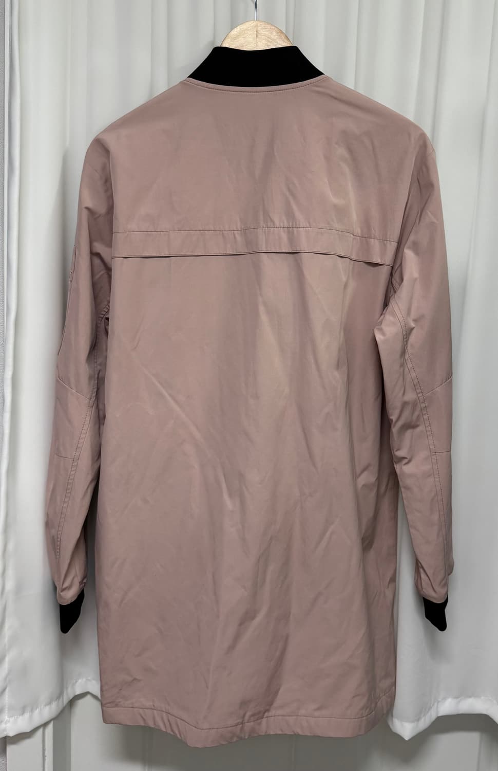 PUMA 푸마 롱 봄버 자켓 핑크 블루종 상품이미지8