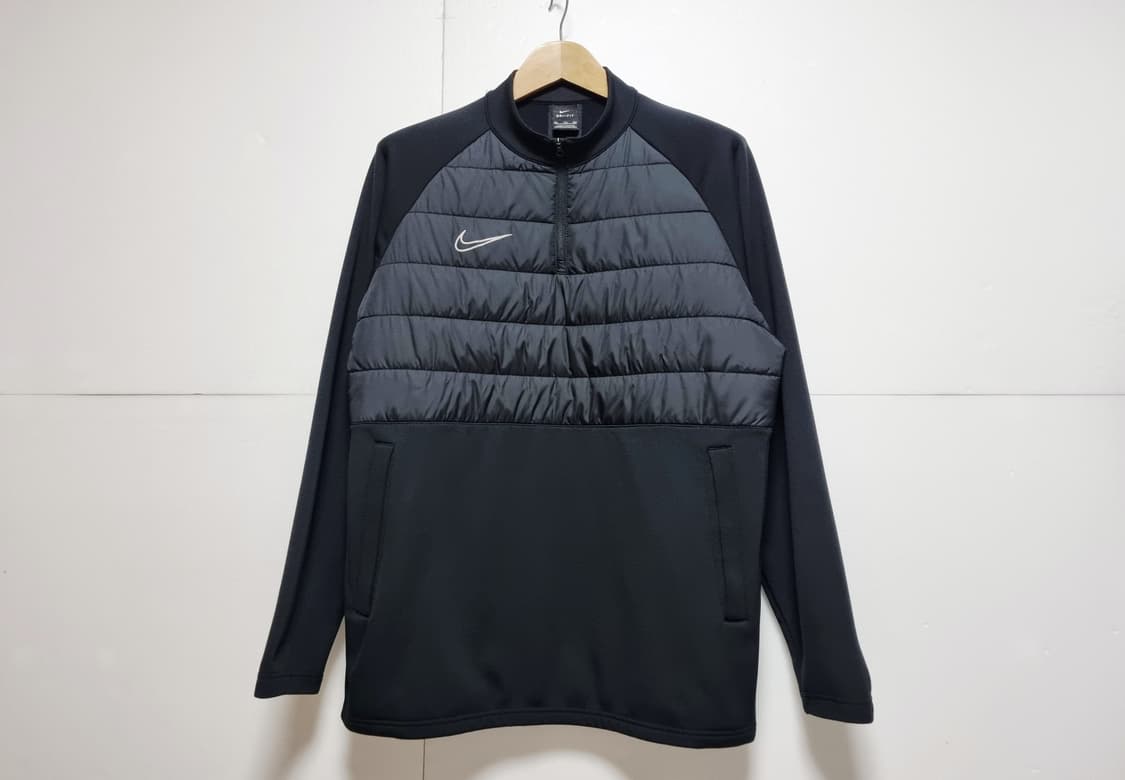 남성 나이키 DRI-FIT 패딩 기모 드릴탑 트레이닝복 축구복 하프집업 상품이미지3