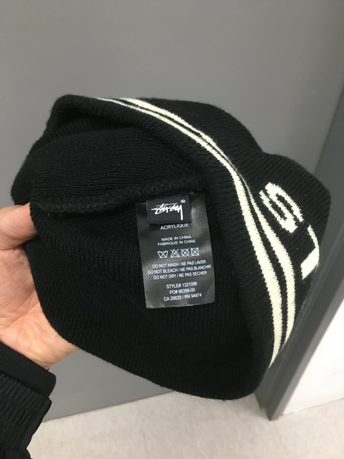 Stussy jacquard beanie 스투시 비니 상품이미지2
