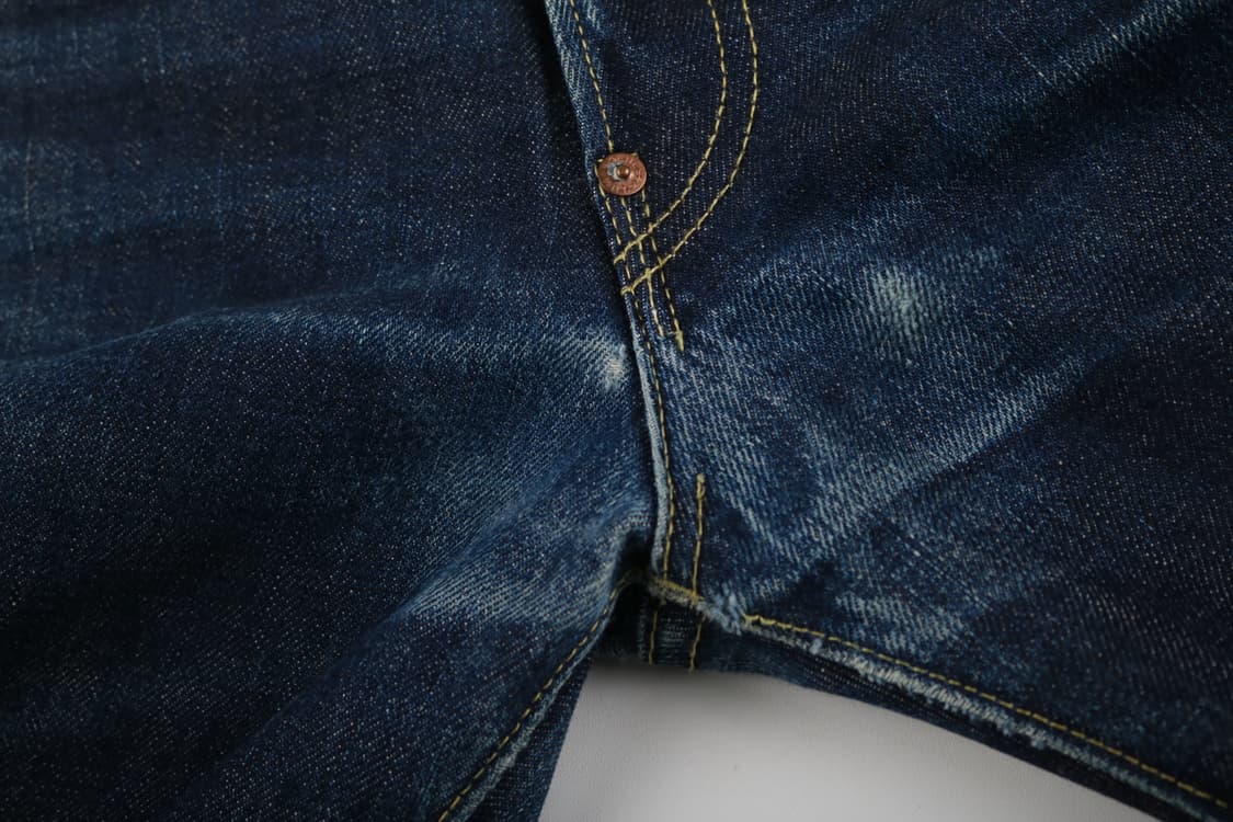 [32인치] 코지마진즈 18oz 리지드 셀비지 데님팬츠 상품이미지4