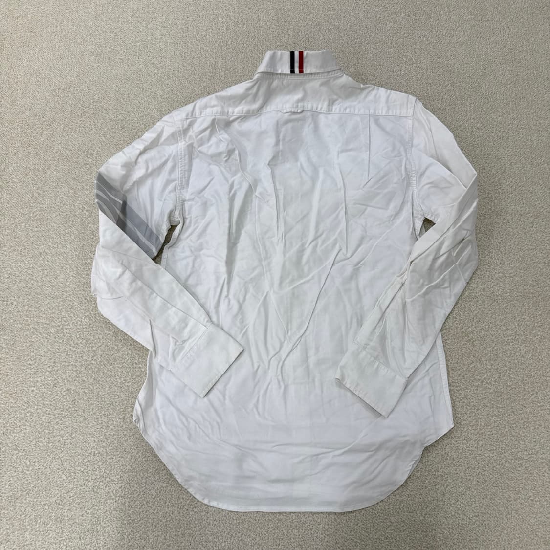 실측확인 고급 사선완장 셔츠 0225T1 상품이미지2