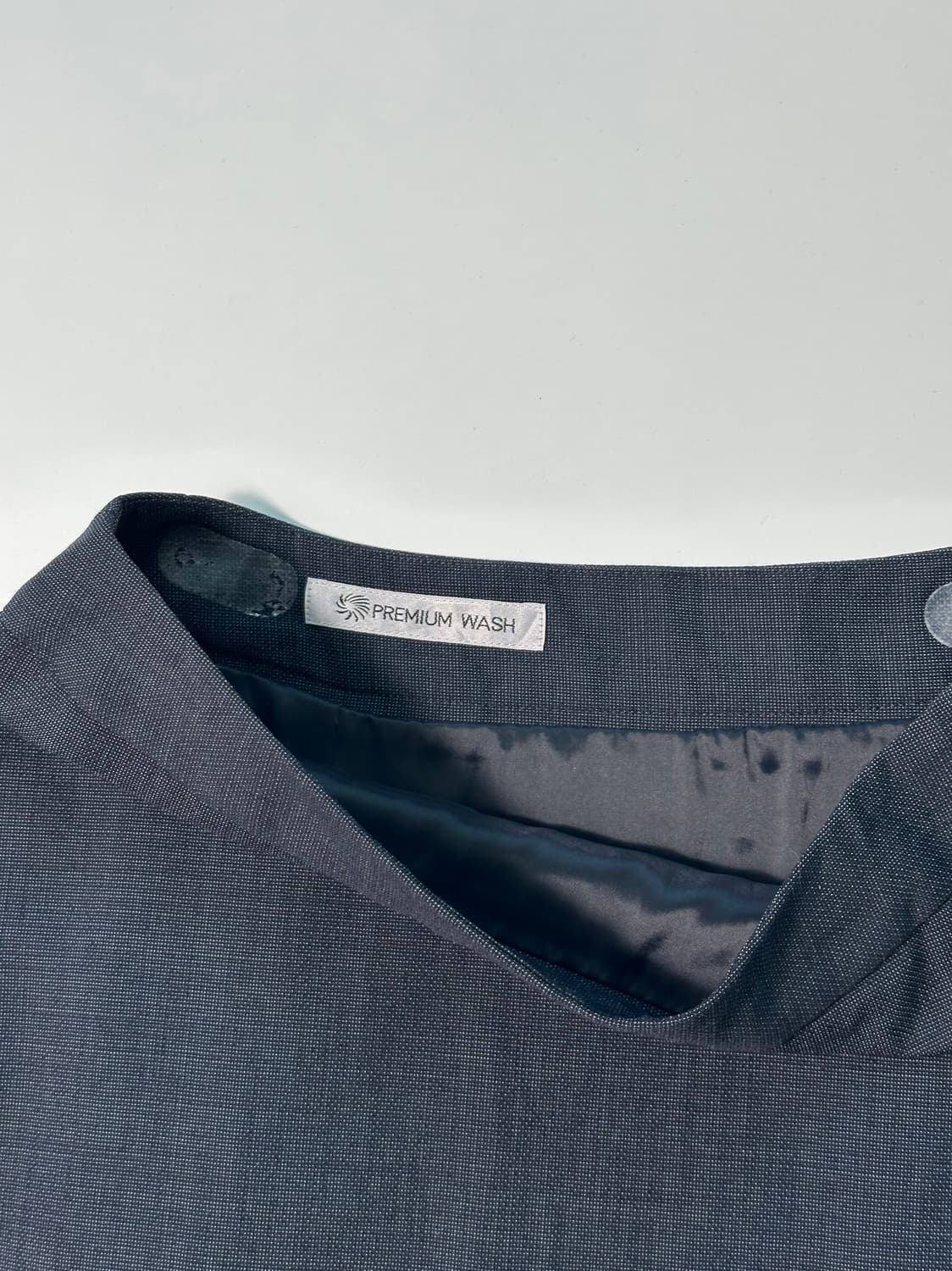 네이비 레이어드 미디 스커트  상품이미지6