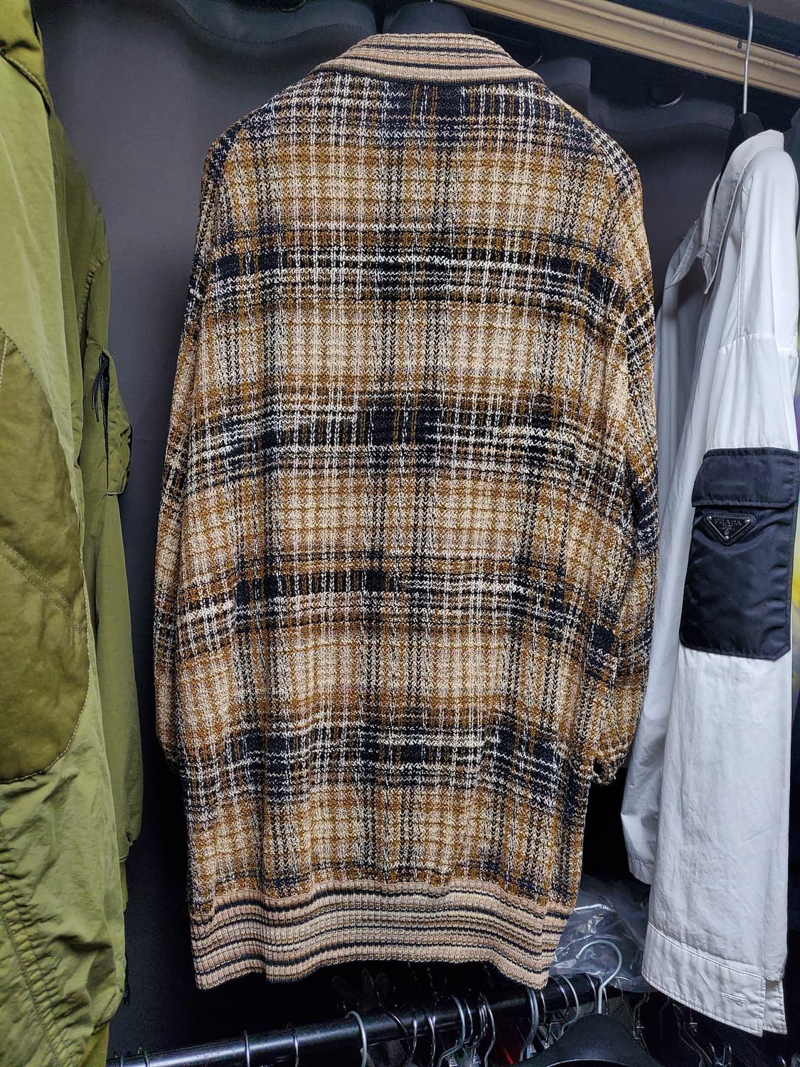 미쏘니 트위드 집업 자켓(착샷참고 상품이미지4