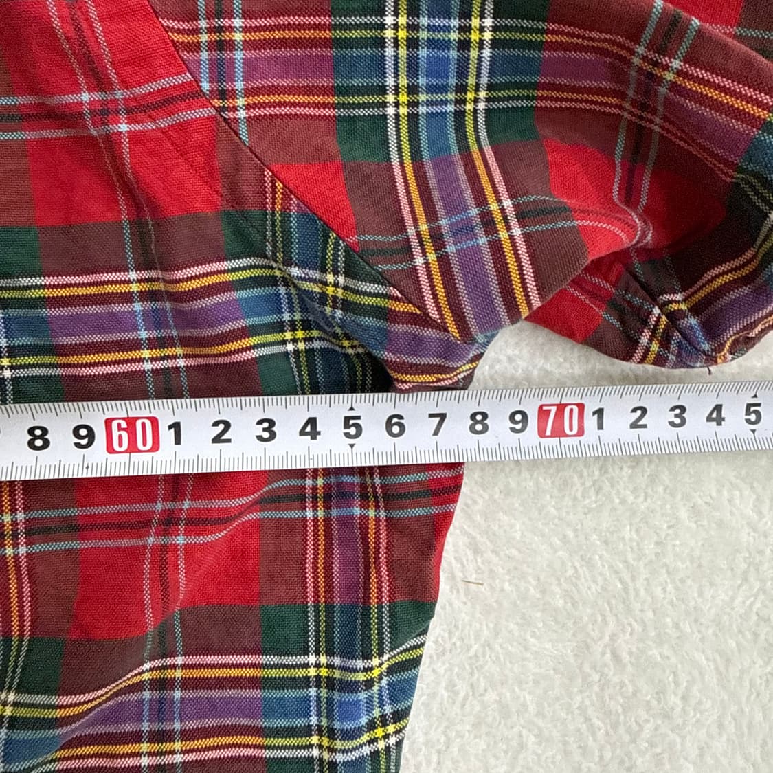 XL 폴로랄프로렌 타탄 체크셔츠 0511T 상품이미지4