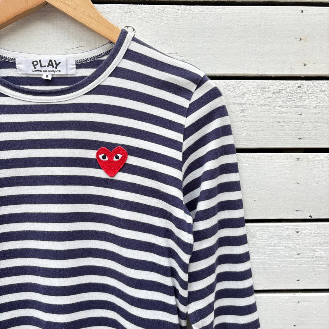 Comme des Garcons 꼼데가르송 스트라이프 롱슬리브 티셔츠 상품이미지5