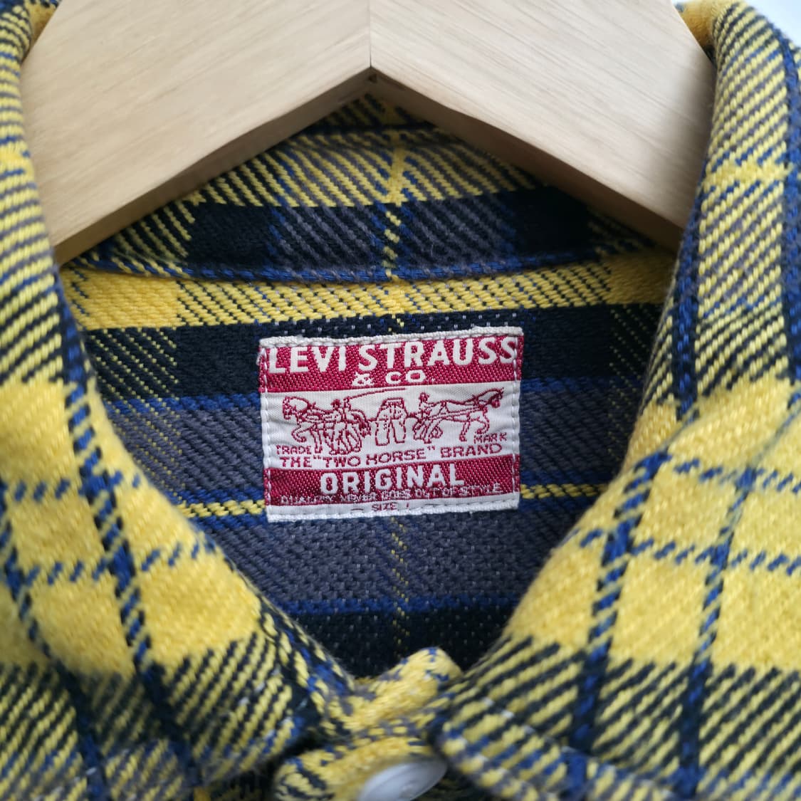 [L] 리바이스 웨스턴 체크 셔츠 상품이미지5