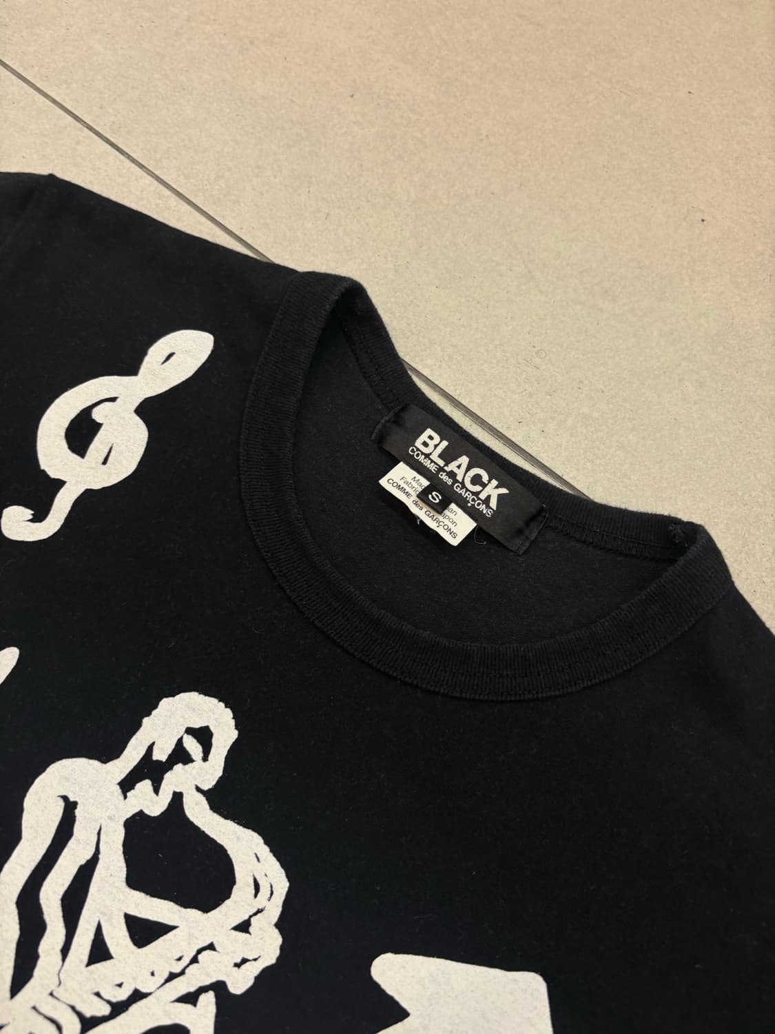 24ss 꼼데 블랙 갤슨 필립 파고스키 상품이미지6