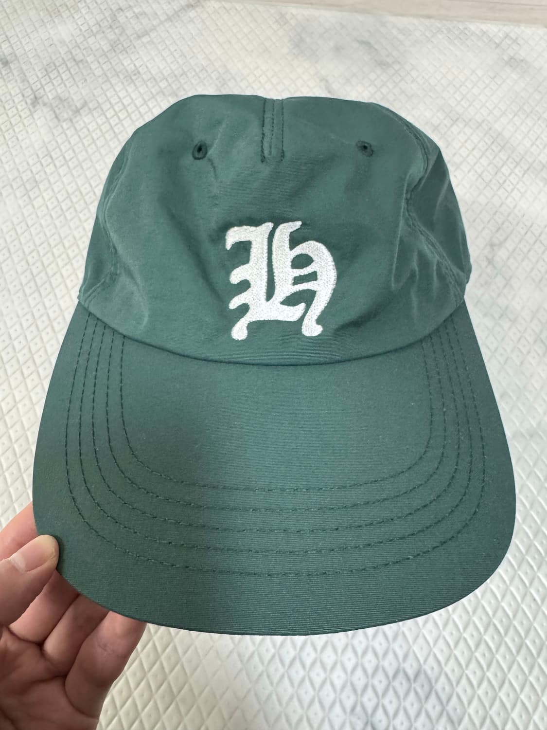 헤리티지플로스 워터프루프 나일론 BB 캡 그린 상품이미지1