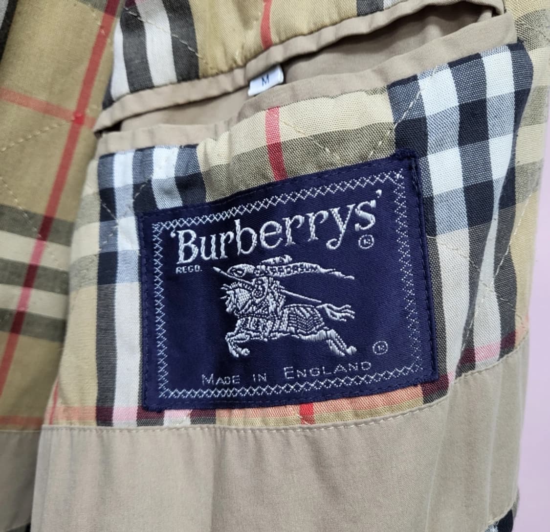 버버리 후드 코트 베이지 105-110 상품이미지7