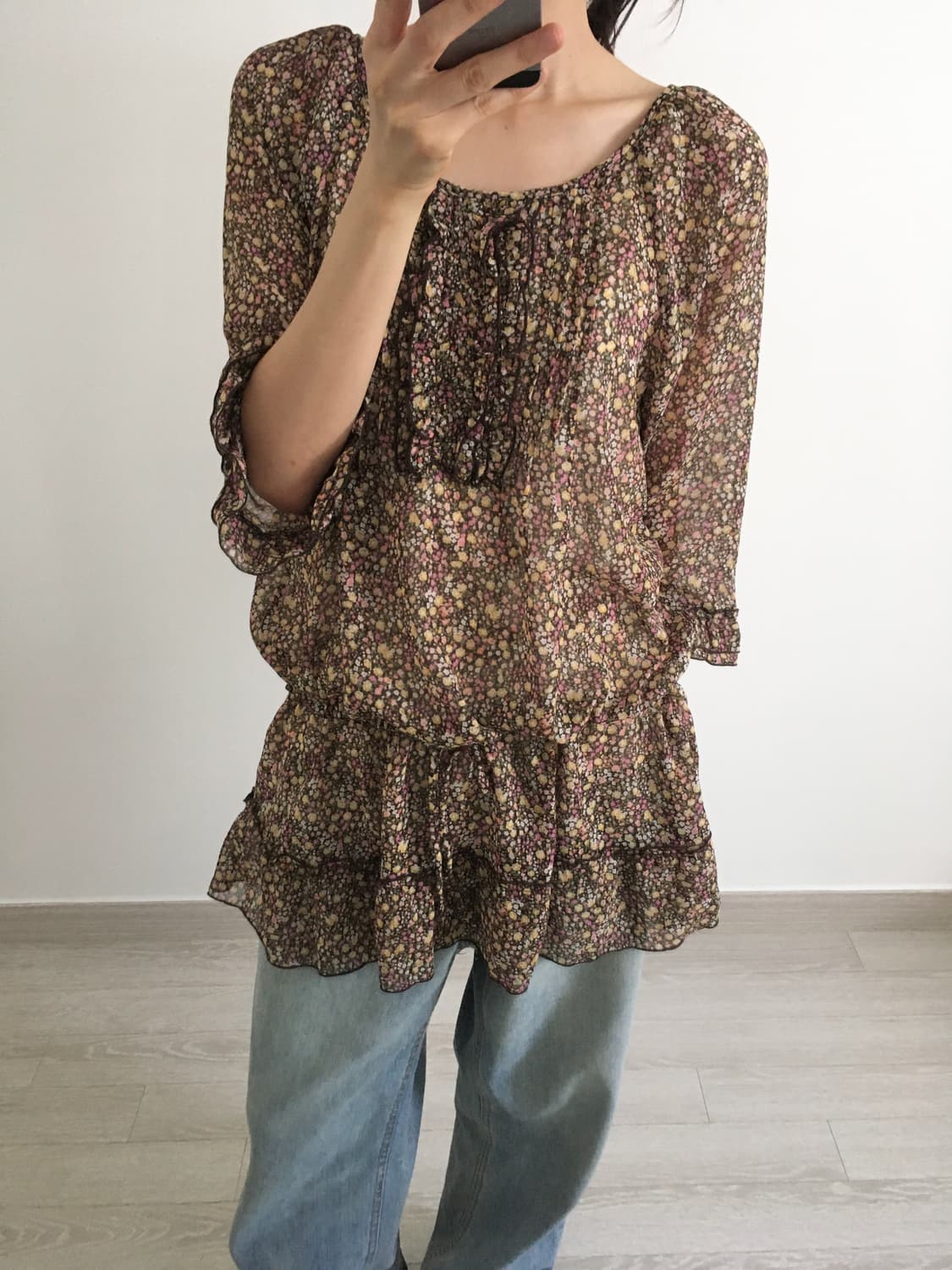 floral mini dress 상품이미지6