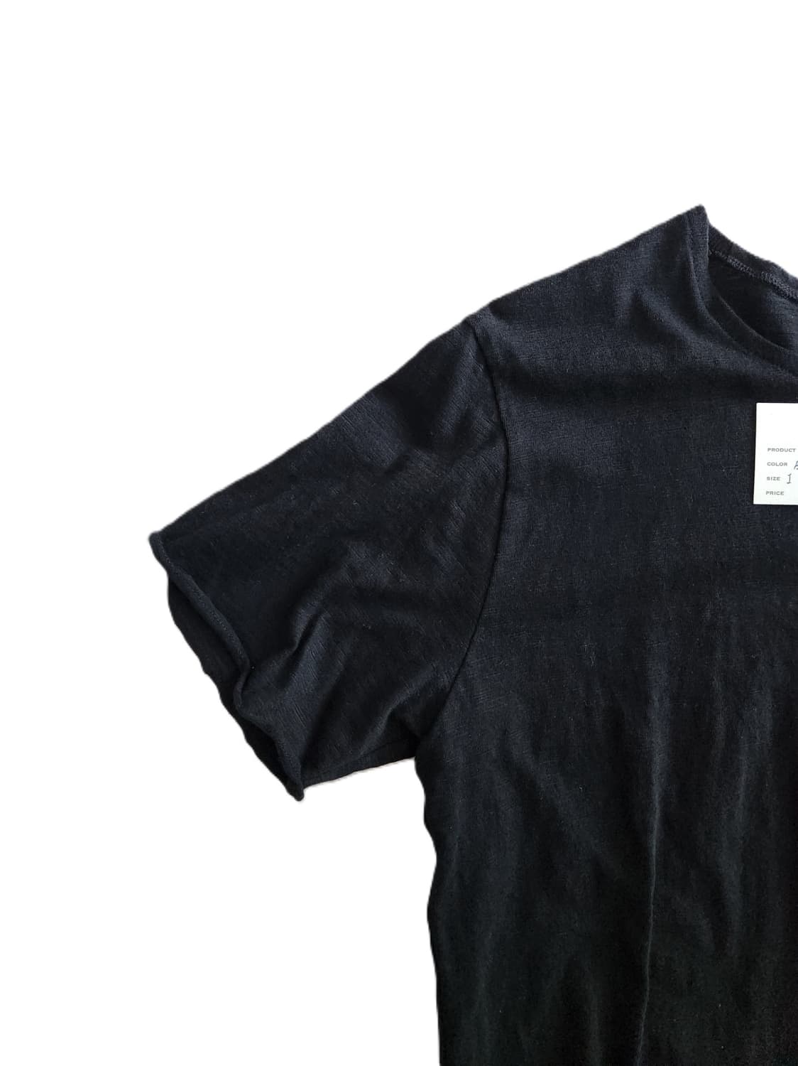 mono prive Textured Roll Half Sleeve 상품이미지1