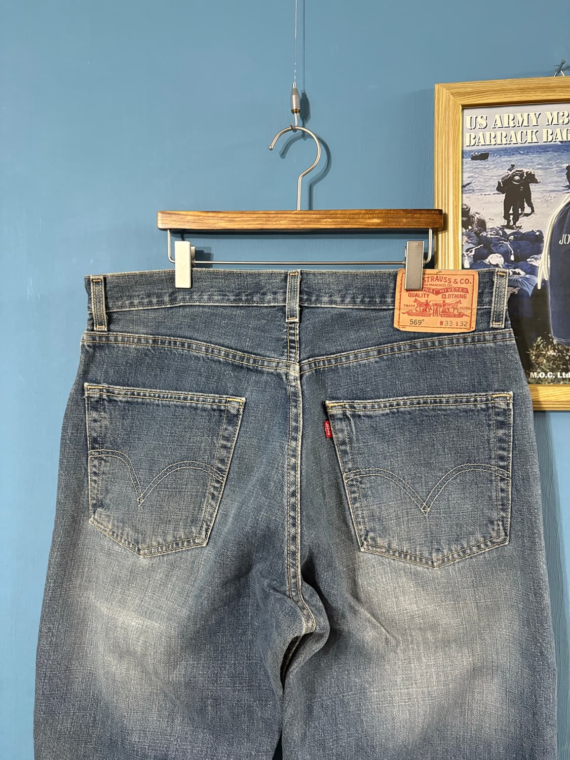 00’s Levis 569 Looses fit denim pant. 상품이미지8