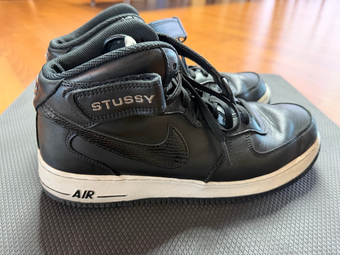 나이키X스투시 에어포스 1 미드 상품이미지3