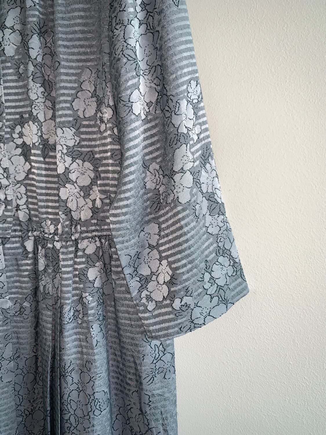 Oriental pattern gold button dress  상품이미지5