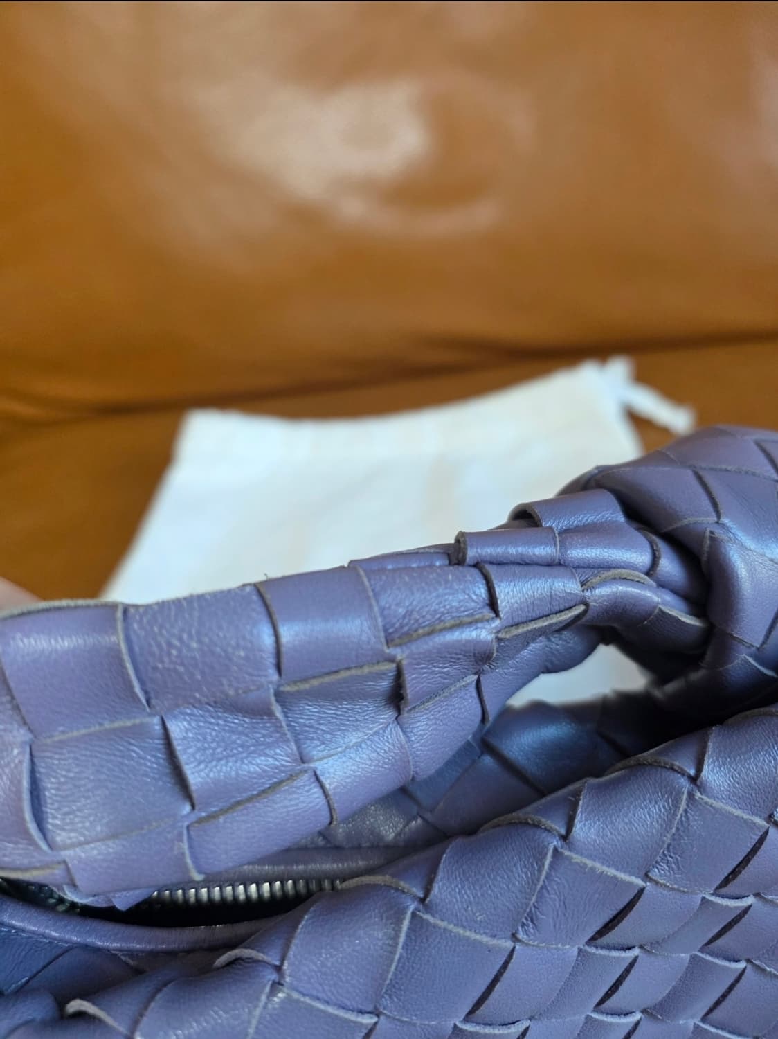 정품 보테가베네타 조디백 죠디백 라일락색상 상품이미지5