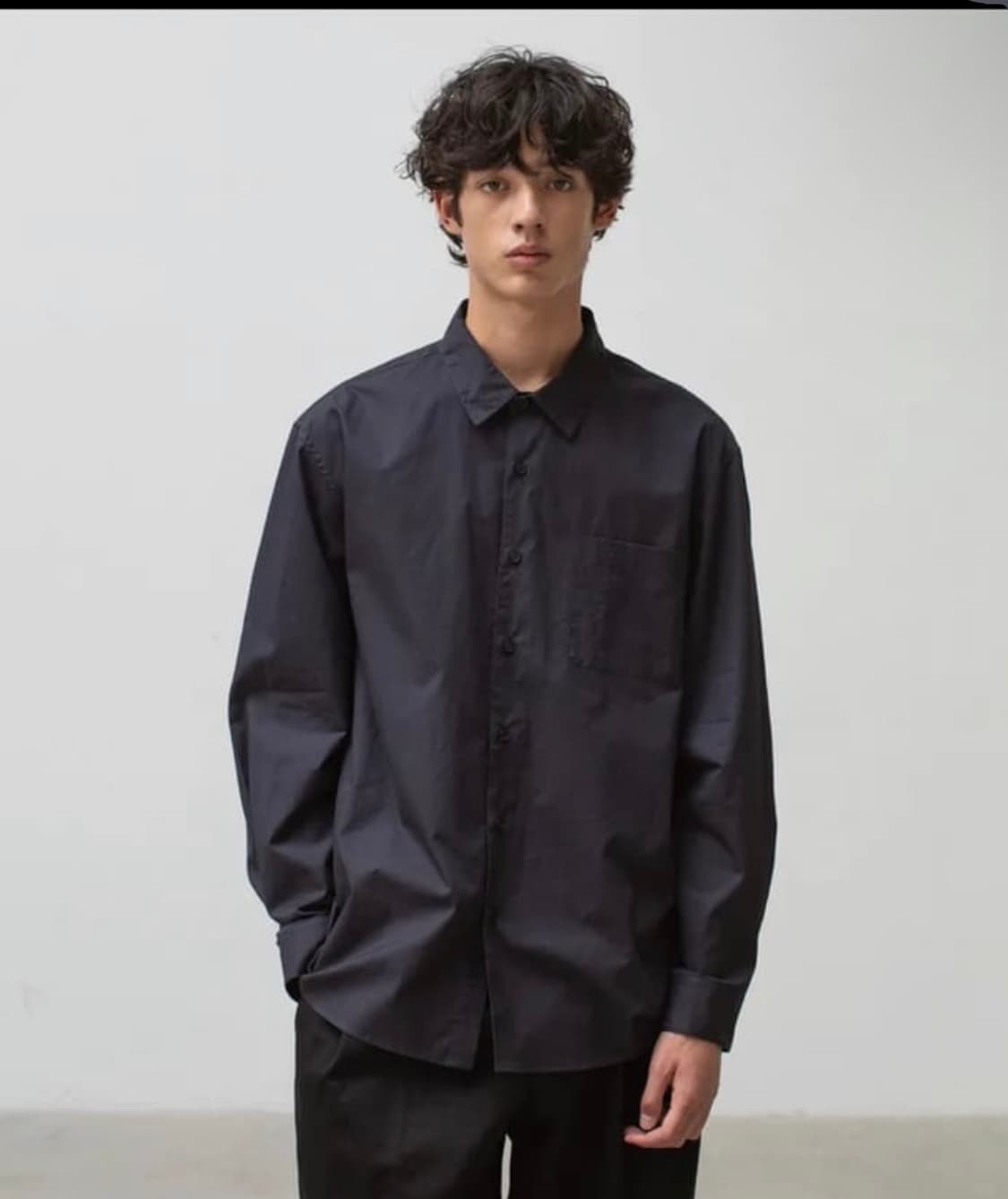 어나더오피스 down town shirts ink navy 상품이미지1