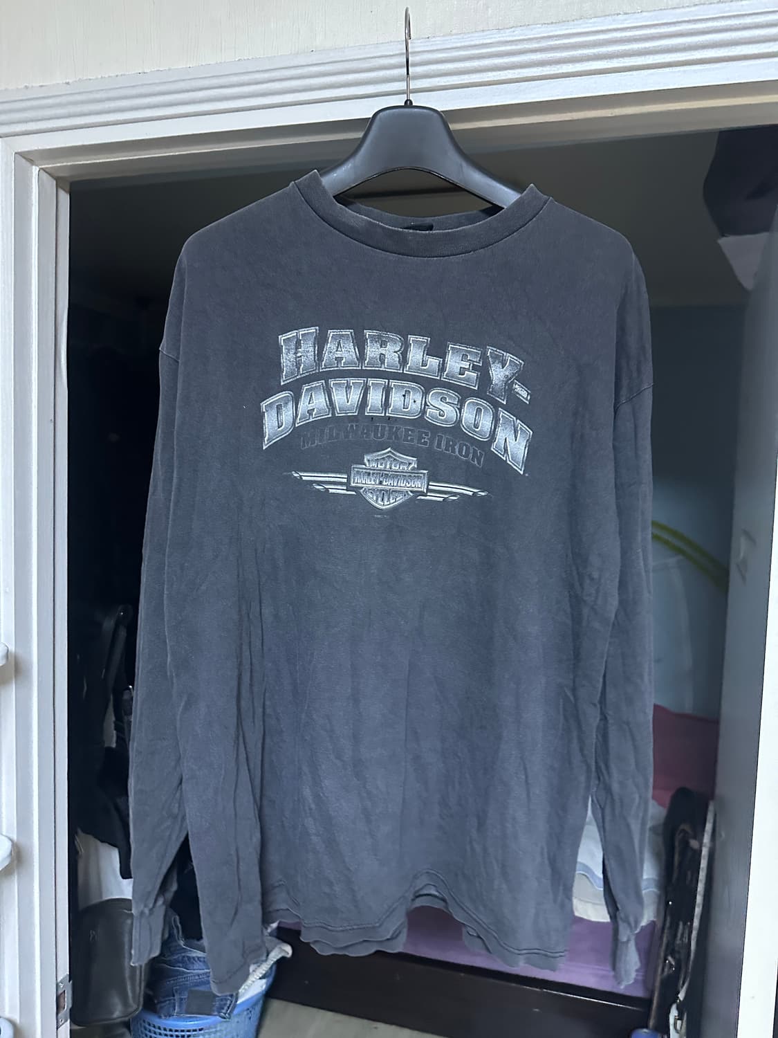 [2XL] 할리데이비슨 빈티지 롱슬리브 상품이미지1