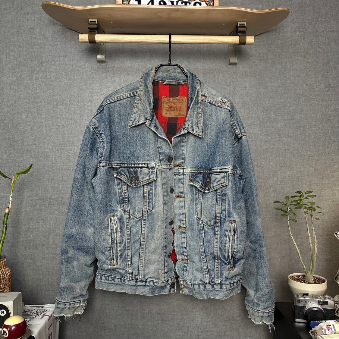 리바이스 80s 70417 블랭킷 트러커 데님자켓 상품이미지3