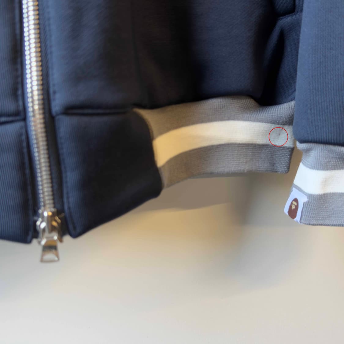 베이프 컬리지 로고 바시티 자켓 상품이미지3