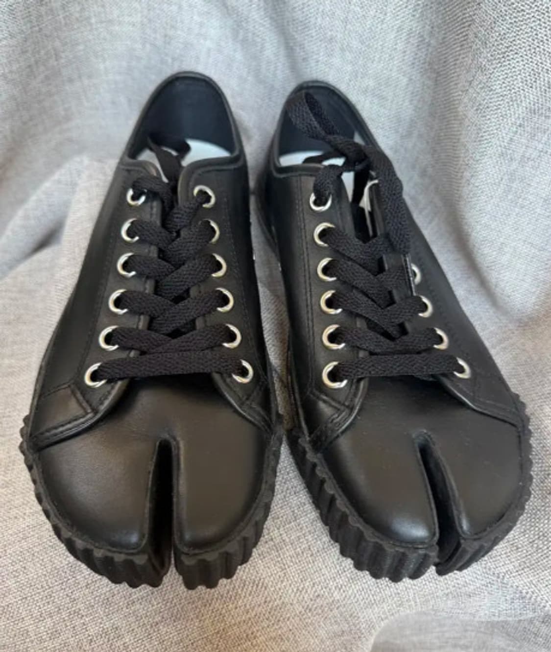 마르지엘라 레더 타비 로우 상품이미지2