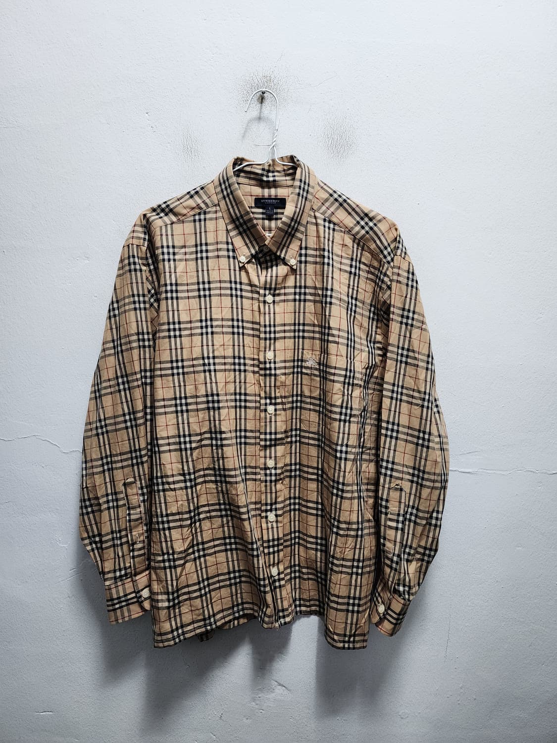 버버리 노바체크 긴팔셔츠 상품이미지1