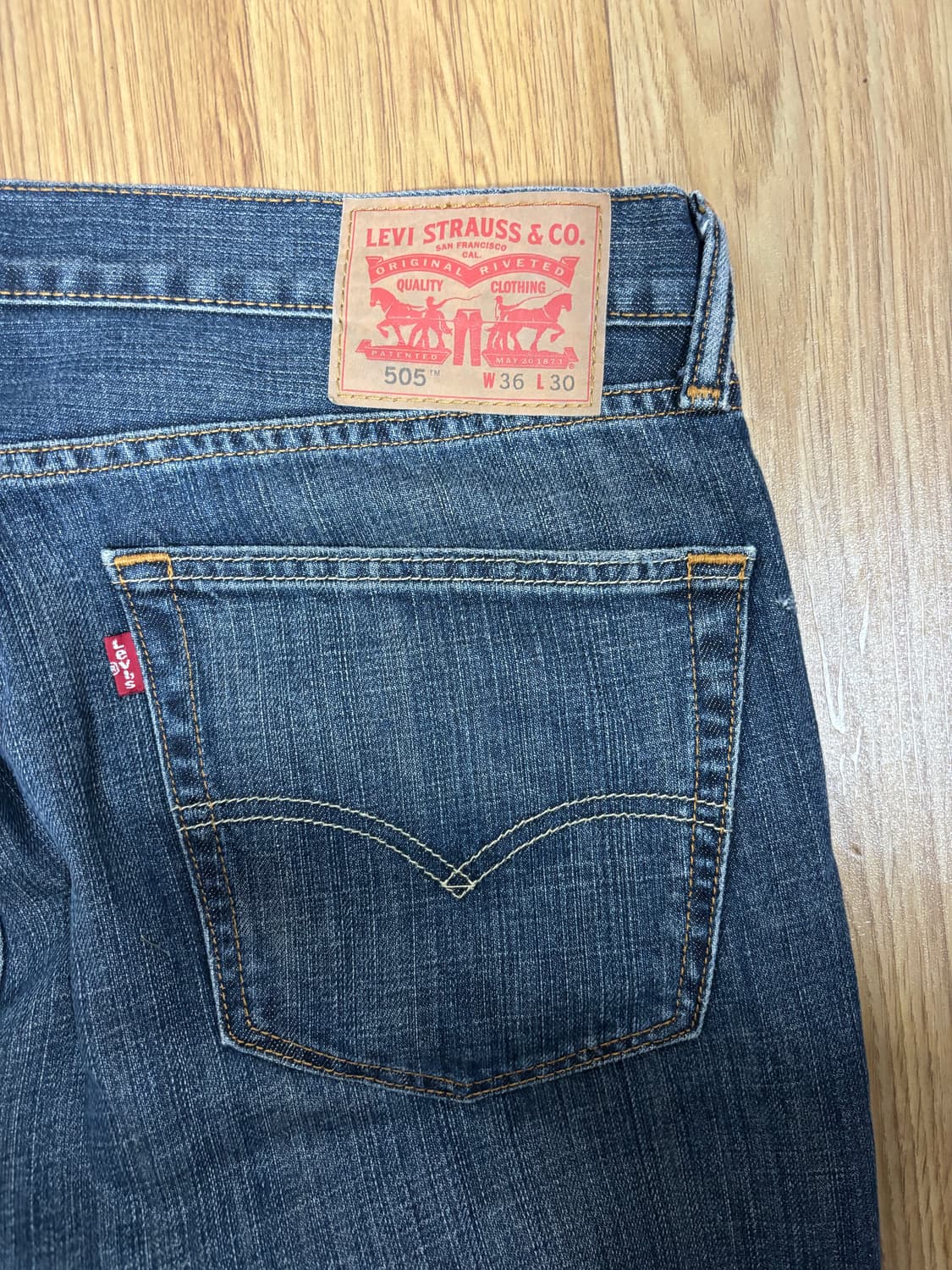 [36x30]리바이스 505빈티지 상품이미지3