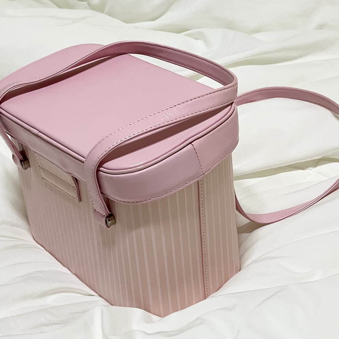 희귀빈티지 ) courreges 쿠레쥬 꾸레쥬 베니티백 상품이미지6