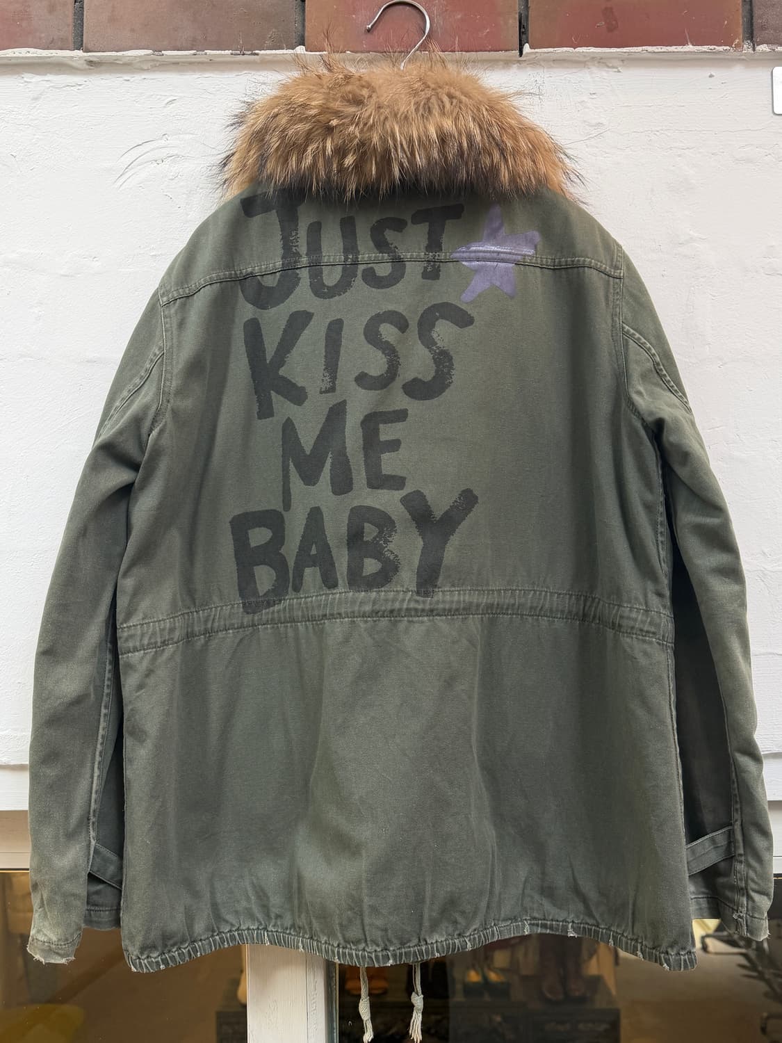 Mercuryduo 카키 라이너 라쿤퍼 트리밍 야상 자켓 F 상품이미지8